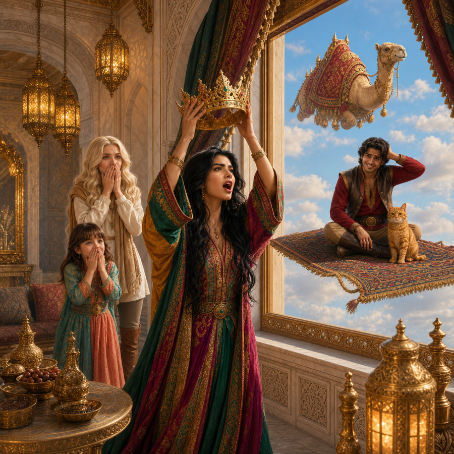 Zahra and the magic carpet chaos