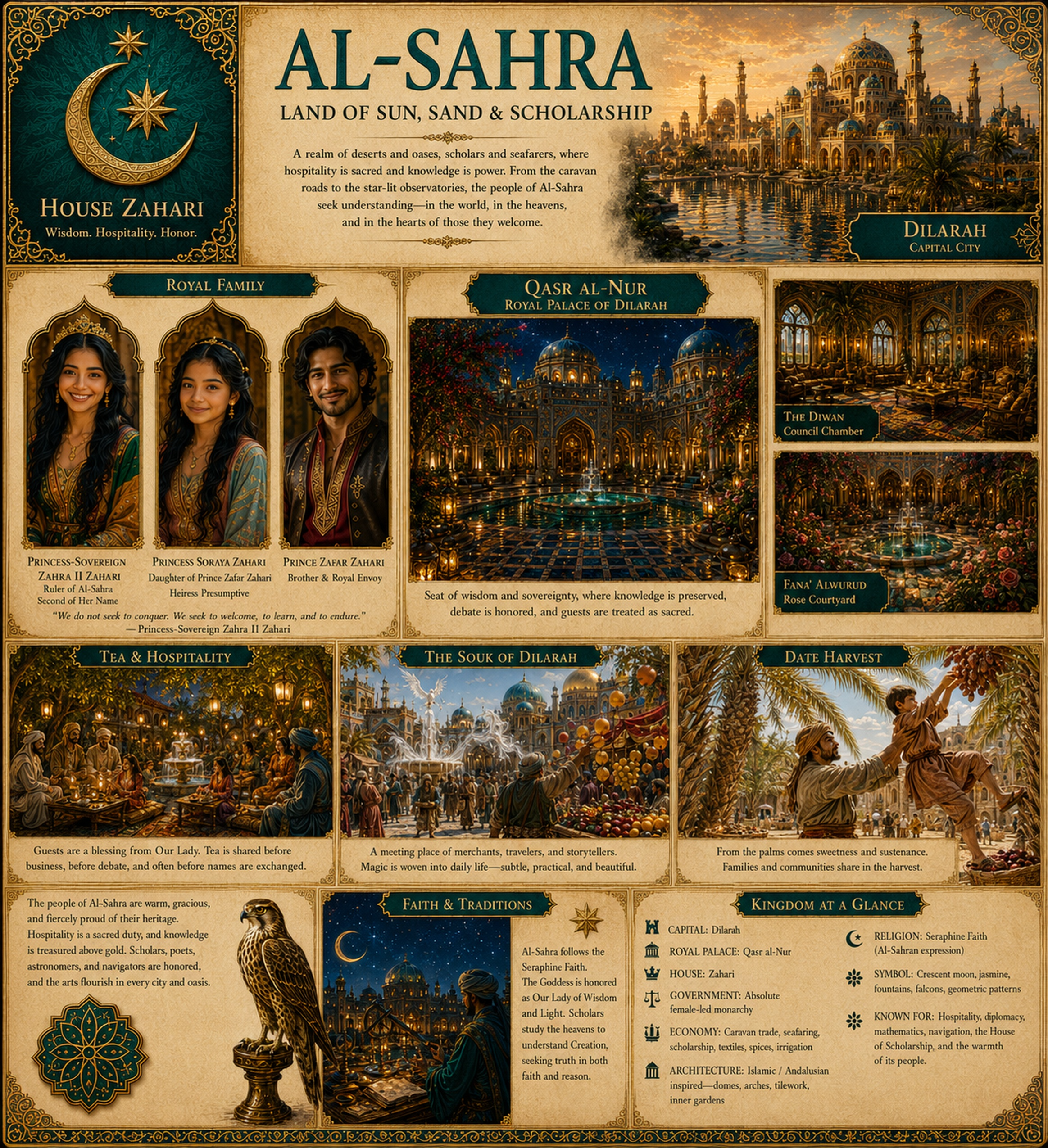 Al-Sahra infographic